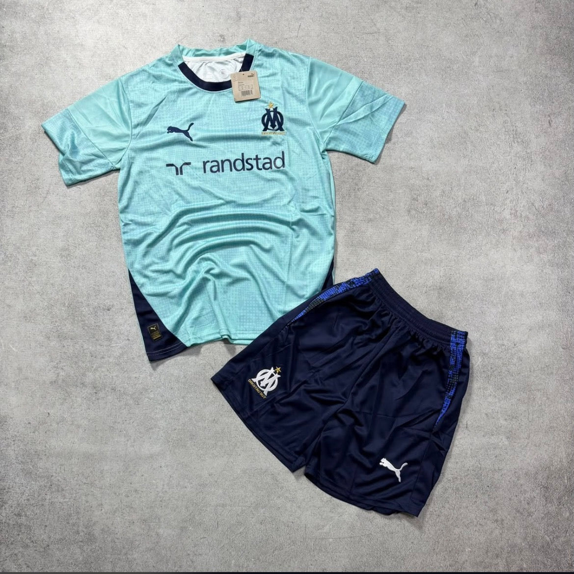 Conjunto Olympique de Marsella 2024/25 - Verde Agua