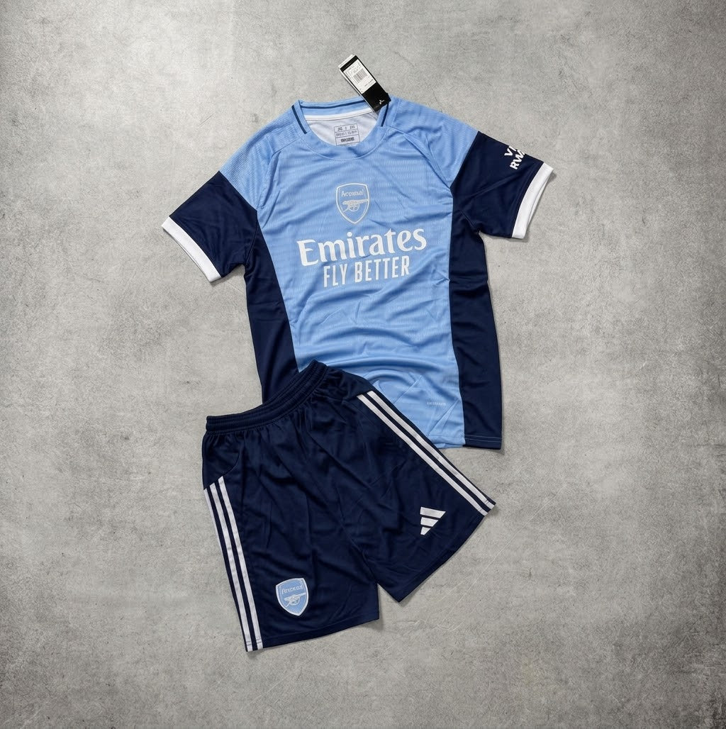 Conjunto Arsenal FC 2024/25 - Celeste/Azul
