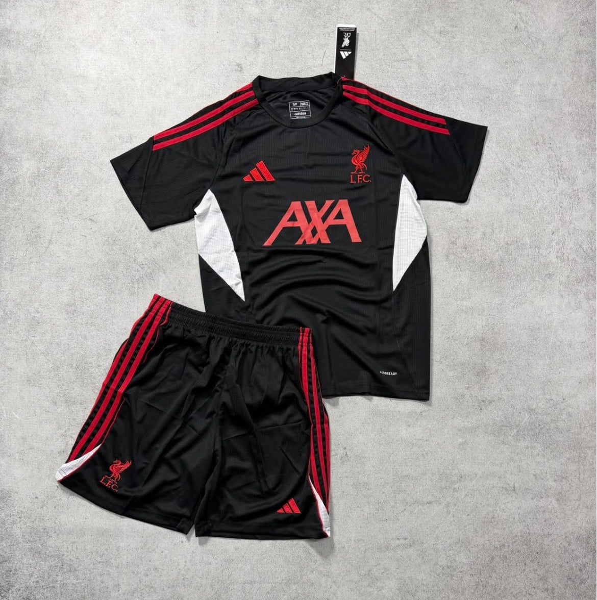Conjunto Liverpool FC 2024/25 - Negro/Rojo